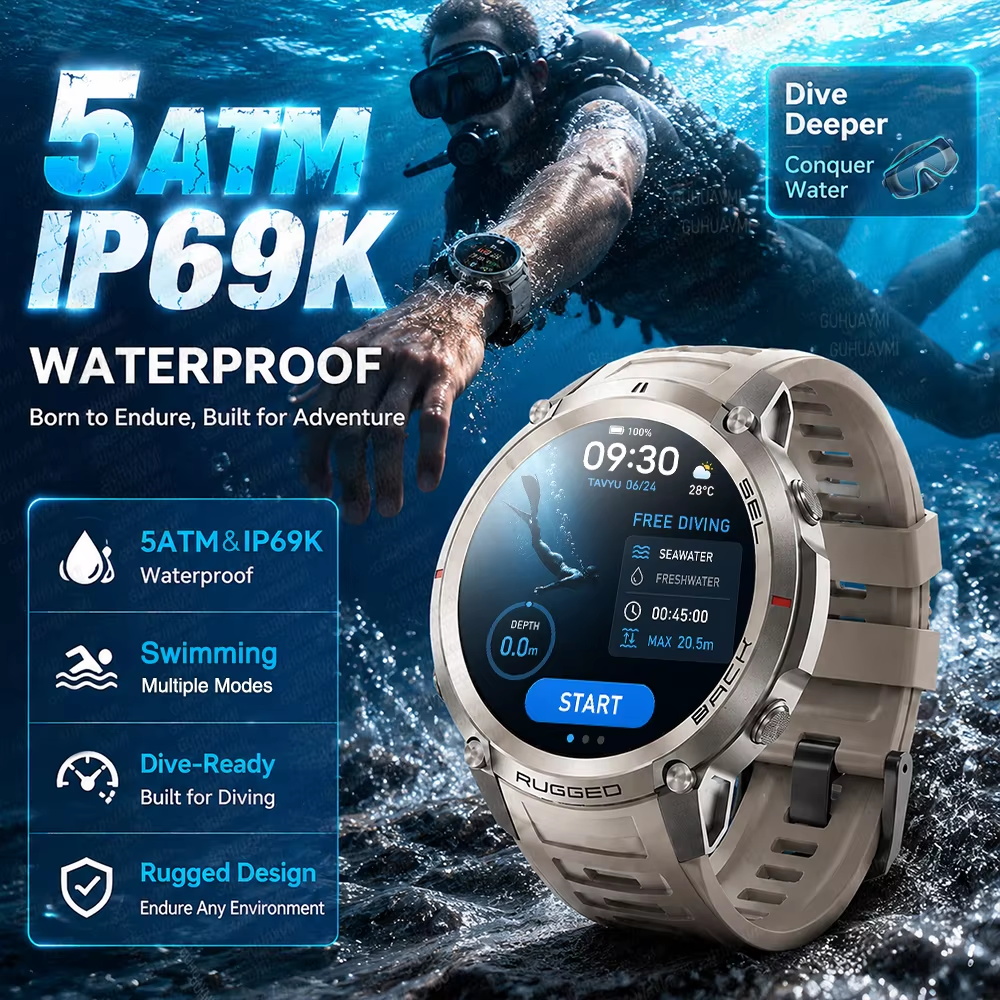 TANK New Outdoor Tactics GPS T - Altimeter Compass Watch ulasan dan harga