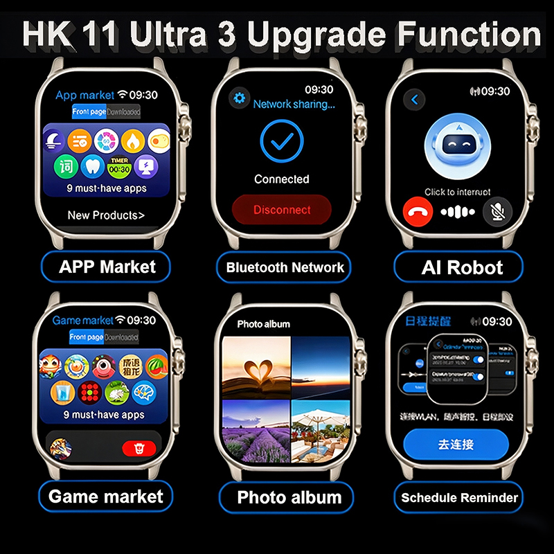 New Watch HK10 Upgrade HK11 UL - Smartwatch Watches Price ulasan dan harga