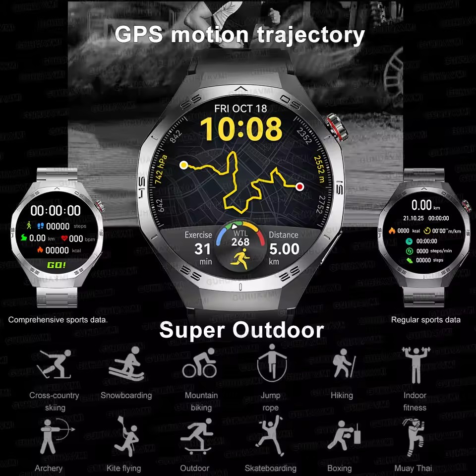 Original GS5 Pro GPS Sports IP - Smartwatch Watches For Women With Gps ulasan dan harga